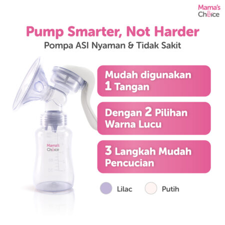 Pump Smarter, Not Harder | Pompa ASI Manual | Manual Breast Pump Mama's Choice