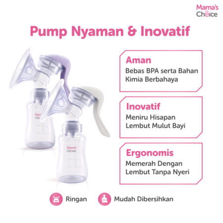 Benefits | Pompa ASI Manual | Manual Breast Pump Mama's Choice