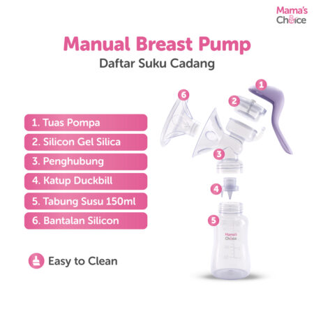 Spare Part | Pompa ASI Manual | Manual Breast Pump Mama's Choice