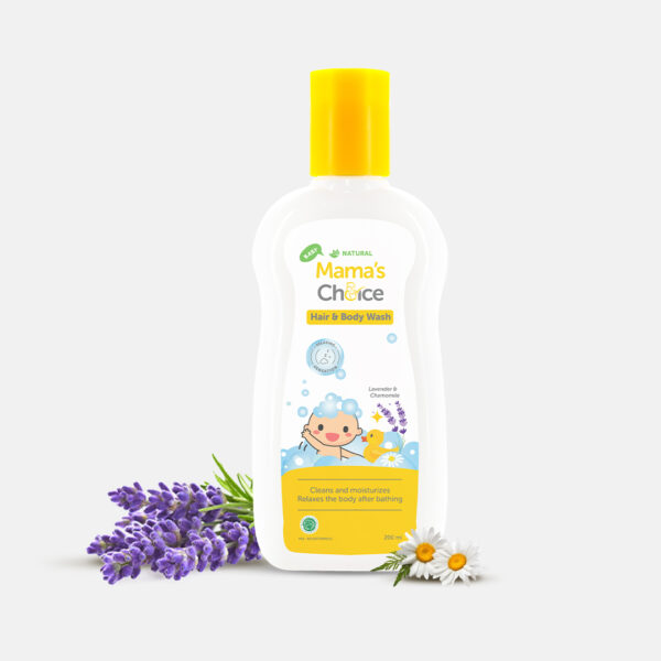 Mama's Choice Baby Hair and Body Wash, sabun mandi dan shampo bayi 2in1 bebas sulfat