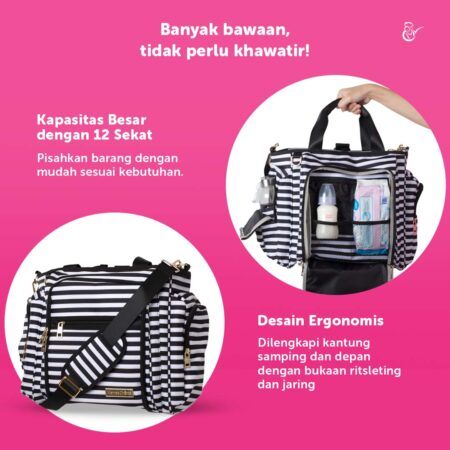 diaper bag bayi 3 in 1 terbaik Mama’s Choice