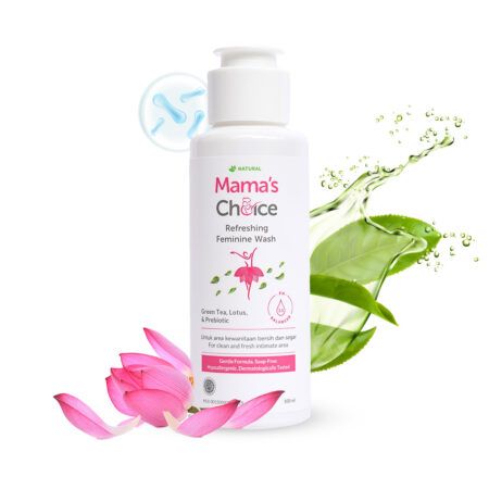 Cover | Pembersih Kewanitaan - Refreshing Feminine Wash Mama's Choice (Feminine Hygiene Intimate Wash bebas sabun, aman untuk ibu hamil dan menyusui, terdaftar BPOM)