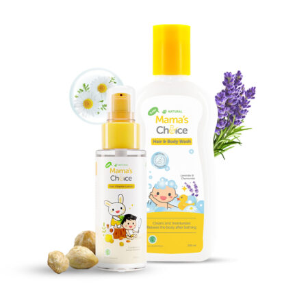 Cover | Baby Healthy Hair Kit Mama's Choice (Hair Lotion Baby + Shampoo dan Sabun Bayi)