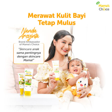 BA | Paket Hemat Sunscreen Anak & Bayi SPF30++ & Body Lotion Baby & Anak | Mama's Choice Baby Sun Protection Kit - Bundle Mama's Choice Baby Gentle Sunscreen & Baby Skin Vitamin Lotion