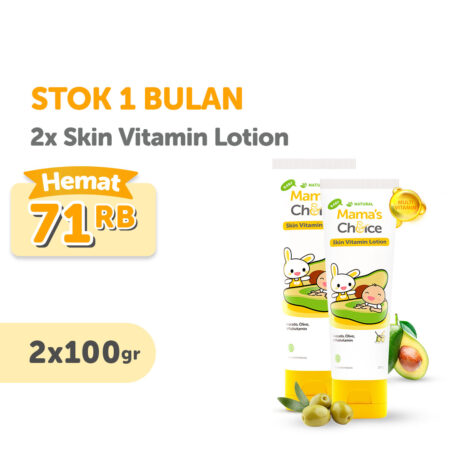 Bundle 2 pcs Variant | Body Lotion Baby & Anak - Baby Skin Vitamin Lotion Mama's Choice (Handbody Bayi dan Anak aman untuk kulit sensitif terdaftar BPOM)